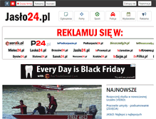 Tablet Screenshot of jaslo24.pl